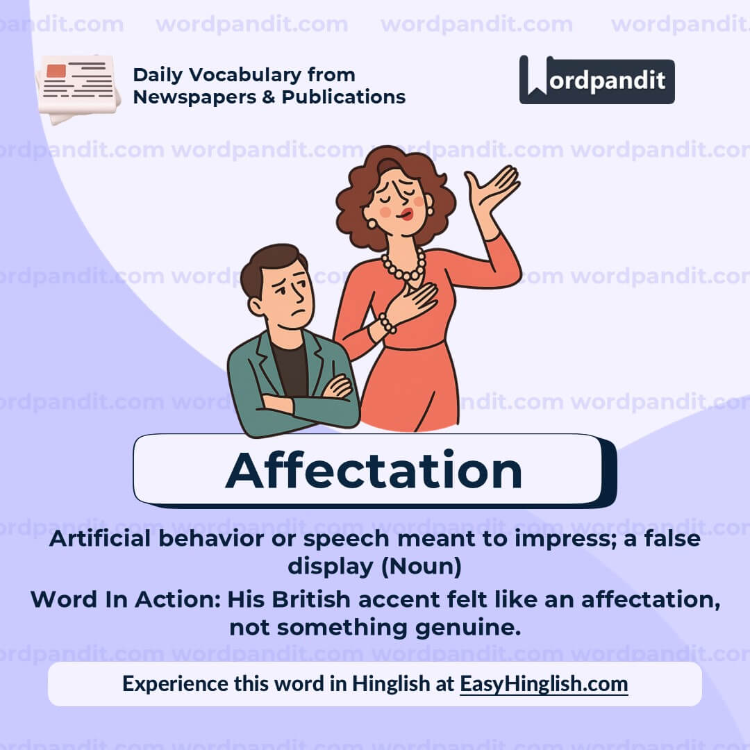 Affectation