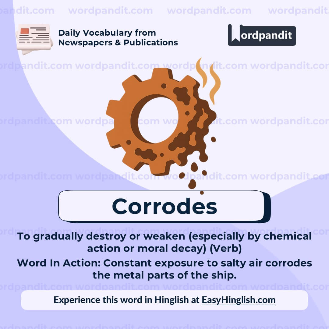 Corrodes Corrodes