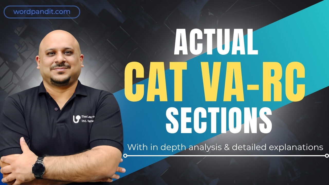 Actual Cat Va Rc Sections Actual Cat Va Rc Sections