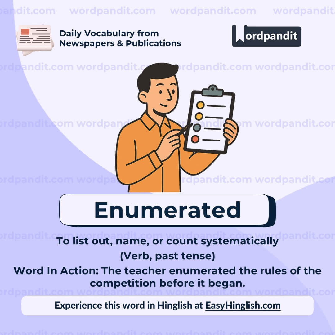Enumerated