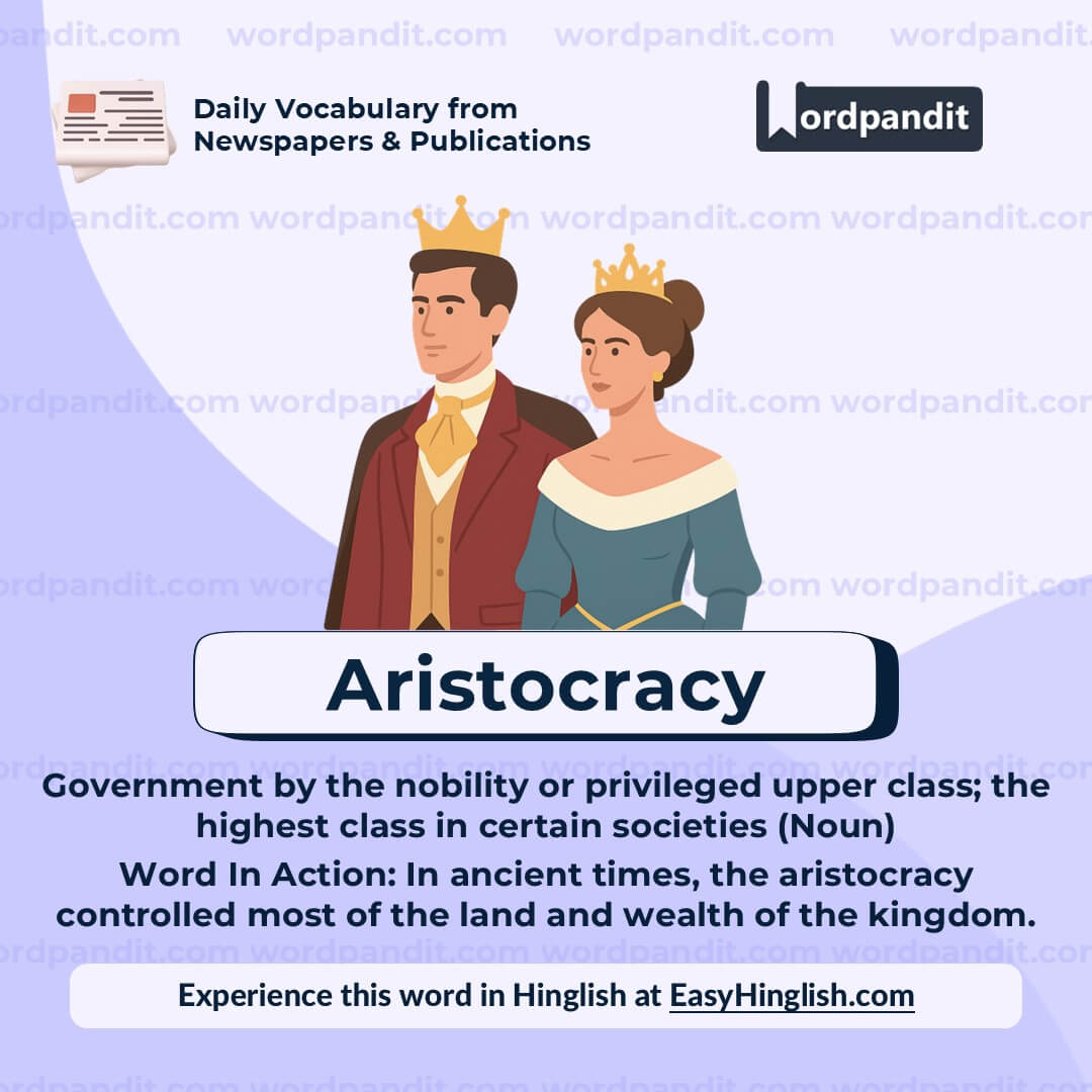 Aristocracy Aristocracy