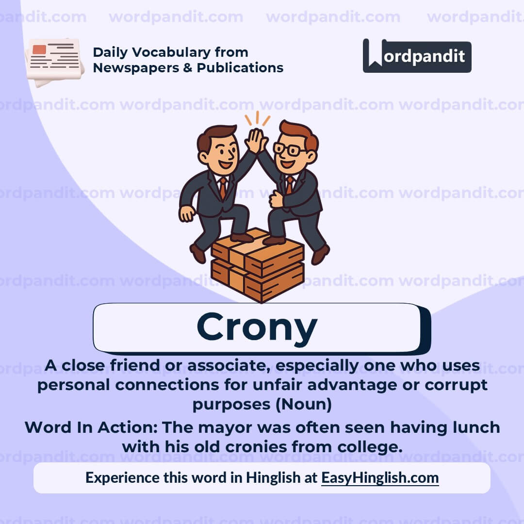 Crony Crony
