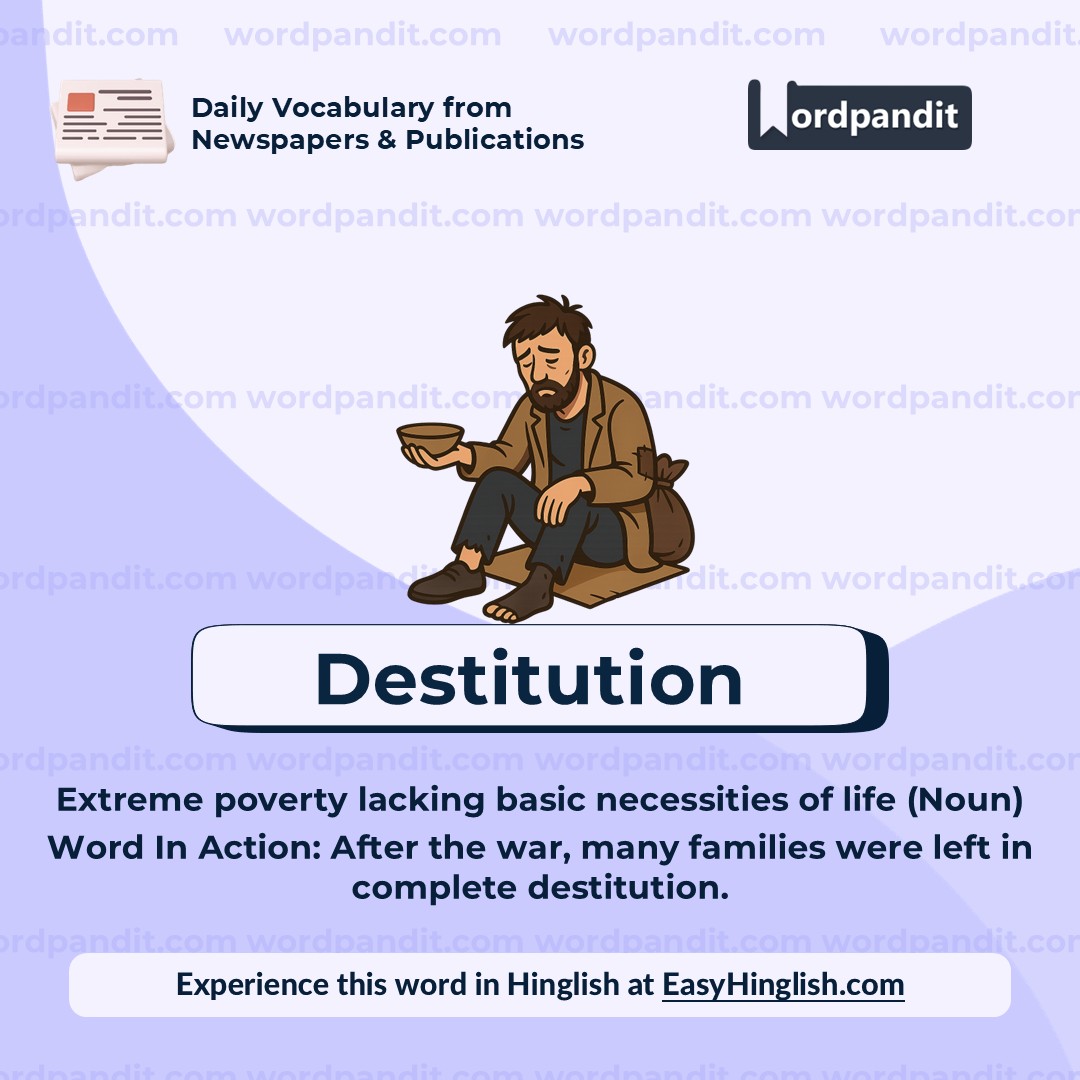 Destitution
