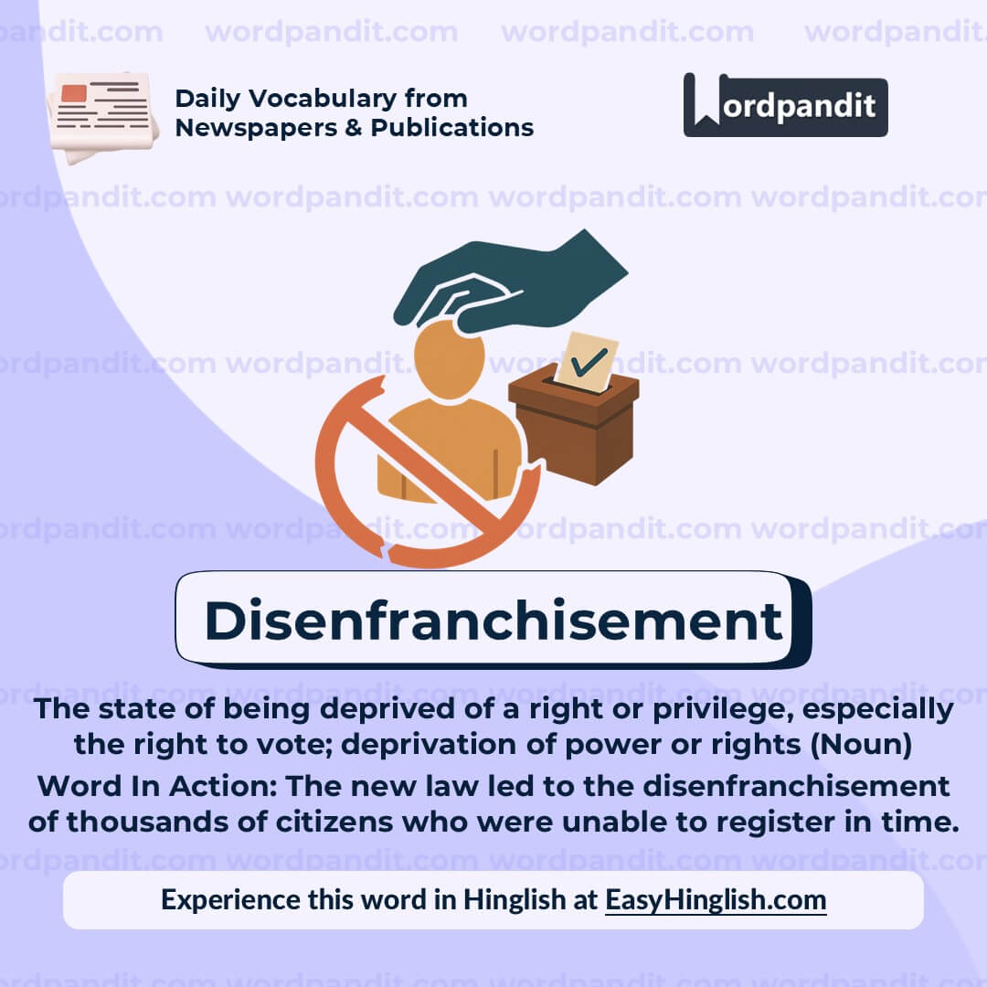 Disenfranchisement 2