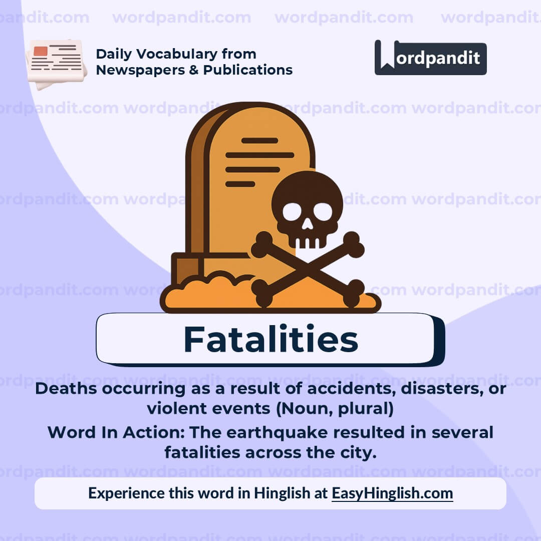 Fatalities Fatalities
