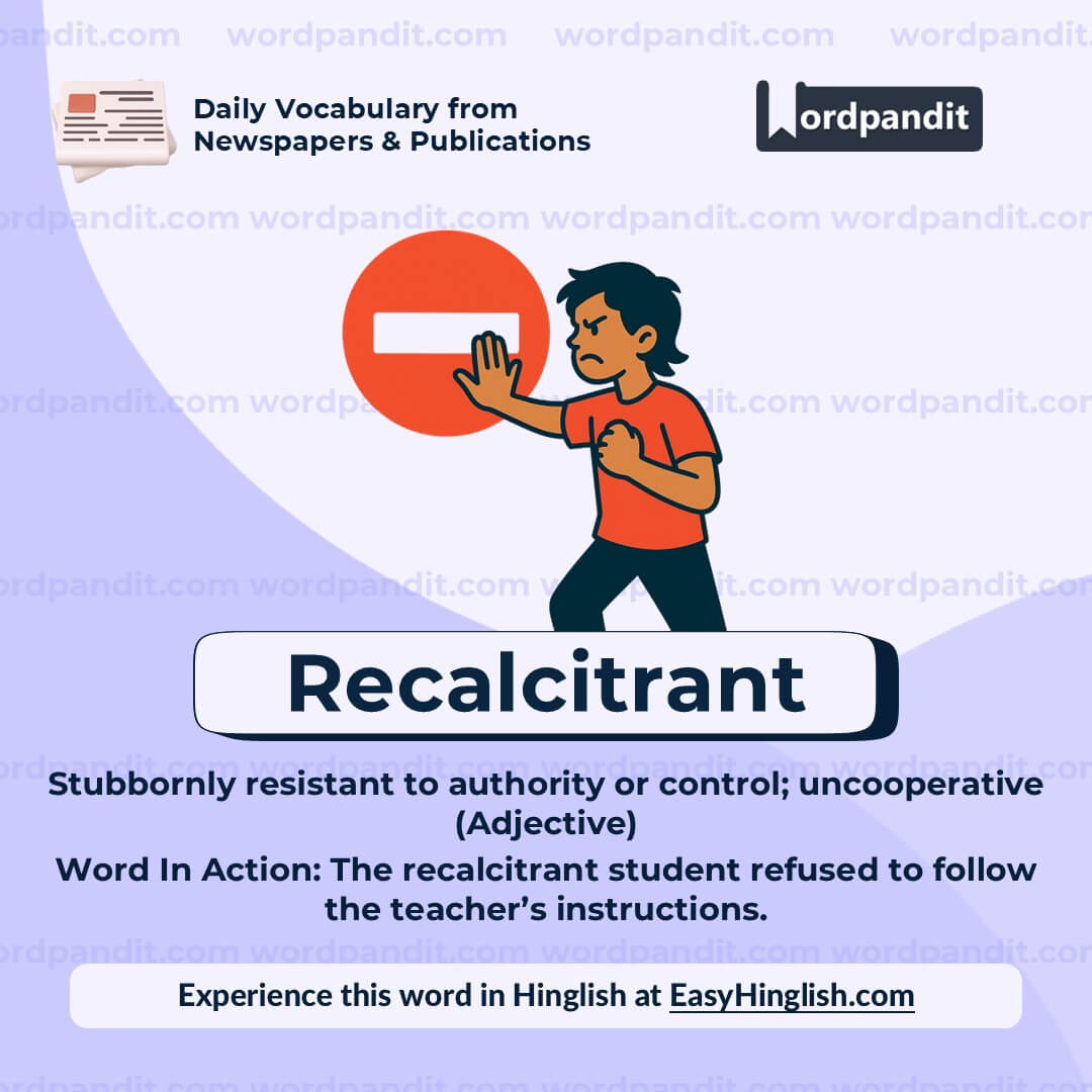 Recalcitrant Recalcitrant