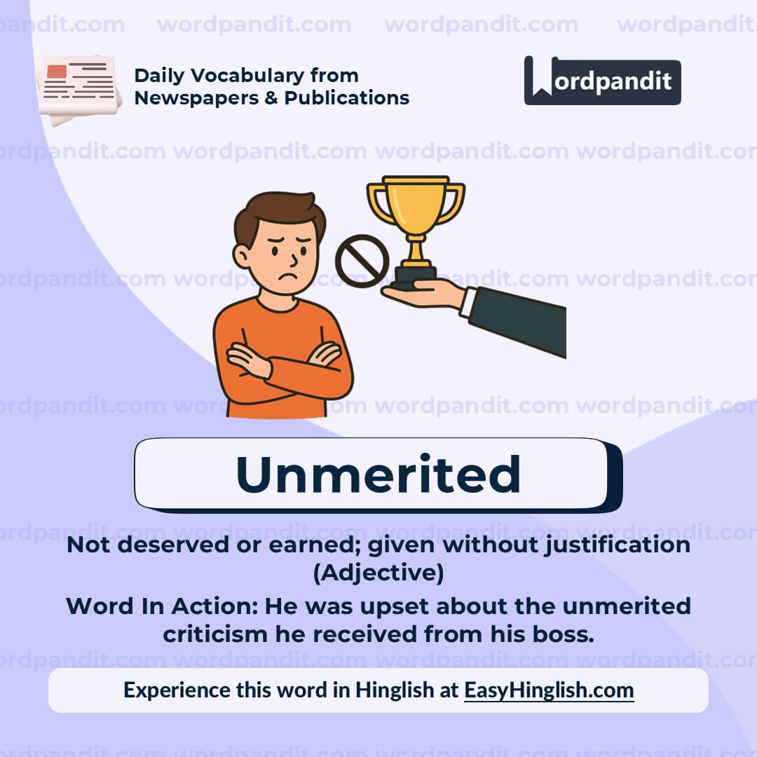 Unmerited